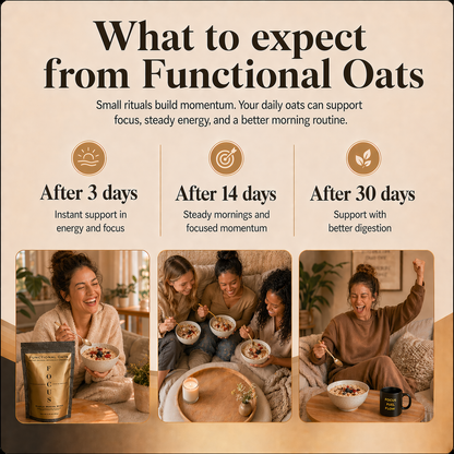 Oatmeal That Fuels Deep Work, Focus & a Calm Gut — In Under 2 Minutes